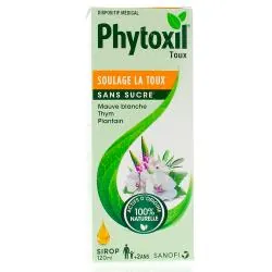 PHYTOXIL Sirop toux sans sucre flacon 120ml
