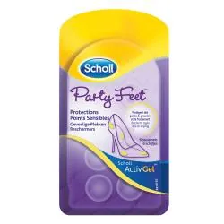 SCHOLL Party Feet protections points sensibles coussinets x 6