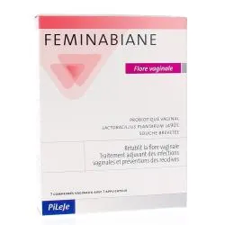 PILEJE Feminabiane comprimés vaginaux x7 avec applicateur x1