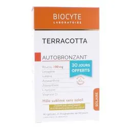 BIOCYTE Solaire - Terracotta cocktail autobronzant 3x30 gélules