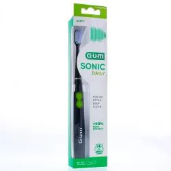 GUM ActiVital Sonic brosse à dents souple à piles x1 + pile remplaçable AAA incluse