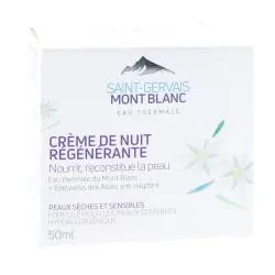 SAINT-GERVAIS MONT BLANC Crème de nuit régénérante pot 50ml