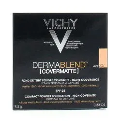 VICHY Dermablend (covermatte) fond de teint poudre compacte poudrier 9.5g teinte nude n°25