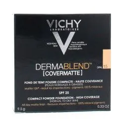 VICHY Dermablend (covermatte) fond de teint poudre compacte poudrier 9.5g teinte opal n°15