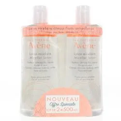 AVÈNE Les essentiels - Lotion micellaire offre spéciale lot de 2 x 500 ml