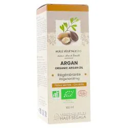 HAUT-SEGALA Huile végétale d'argan bio régénérante 100ml