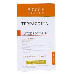 BIOCYTE Solaire - Terracotta cocktail autobronzant 30 gélules