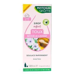 PHYTOSUN Arôms sirop enfant toux sèche et grasse 120ml