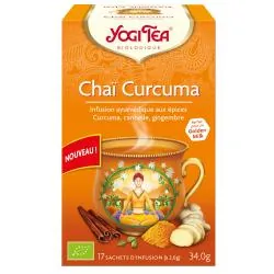 YOGI TEA Chaï Curcuma 17 sachets de 2.0g