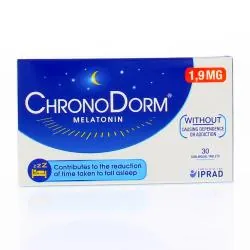 IPRAD ChronoDorm Mélatonine 1.9mg 30 comprimés sublinguaux