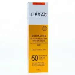 LIERAC Sunissime BB Fluide Protecteur SPF50+ doré tube 40ml