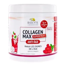BIOCYTE Peau - Collagen Max superfruits goût fruits rouges / menthe 260g