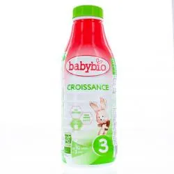BABYBIO Laits Infantiles - Lait Croissance 3 flacon 1L