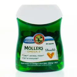 MÖLLER'S Omega-3 double 60 capsules