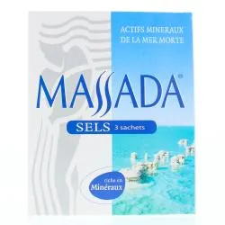 MASSADA Sels sachets x 3