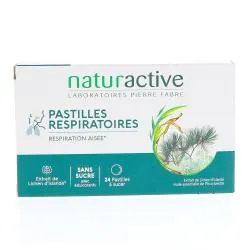 NATURACTIVE 24 Pastilles Respiratoires aux Essences