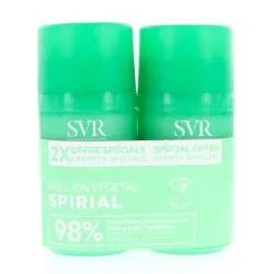 SVR Spirial Végétal Déodorant roll-on 50ml x 2