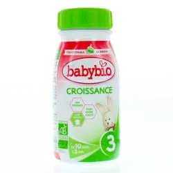 BABYBIO Laits Infantiles - Lait Croissance flacon 25 cl