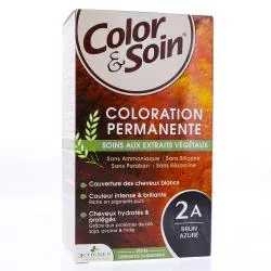LES 3 CHÊNES Beauté Color & Soin Coloration permanente aux extraits végétaux teinte 2A