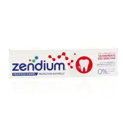 ZENDIUM Dentifrice Gencives sensibles tube 75 ml