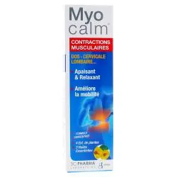 LES 3 CHÊNES Myocalm contractions musculaire spray 100 ml
