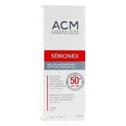 ACM Sebionex - Gel solaire matifiant tube 40 ml