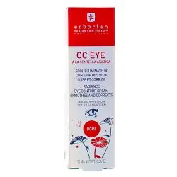ERBORIAN CC Eye Soin illuminateur contour des yeux Doré tube 10 ml