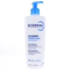 BIODERMA Atoderm - Crème Ultra nourrissante hydratante flacon pompe 500ml