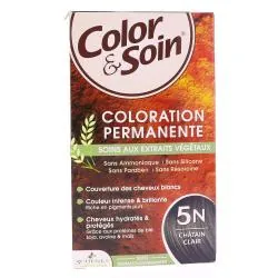 LES 3 CHÊNES Color &- soin n°5N châtain clair