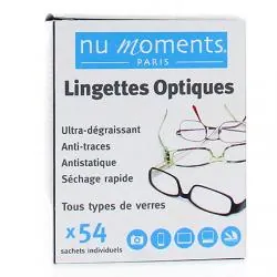 Lingettes Nettoyantes Lunettes (30 lingettes) ESTIPHARM