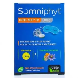 SANTÉ VERTE Somniphyt total nuit lp 1.9mg 15 comprimés