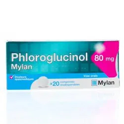 PHLOROGLUCINOL 80mg 20 comprimés orodispersibles MYLAN