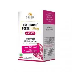 BIOCYTE Peau - Hyaluronic forte anti-âge 300mg 3 x 30 gélules