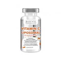 BIOCYTE Longevity Energie & Vitalité - Vitamin C Liposomal 30 gélules