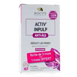 BIOCYTE Peau - Activ'anti-rides 3 x 30 capsules