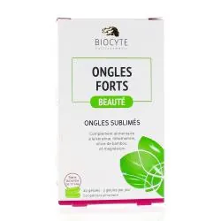 BIOCYTE Ongles - Ongles forts beauté 40 gélules
