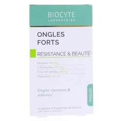 BIOCYTE Ongles - Ongles forts beauté 40 gélules