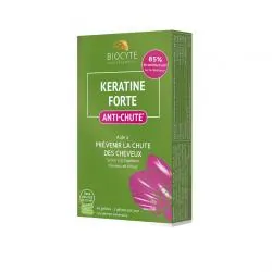 BIOCYTE Cheveux - Keratine forte anti-chute 40 gélules