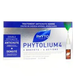 PHYTO Phytoliunm 4 traitement antichute homme 12 x 3.5ml