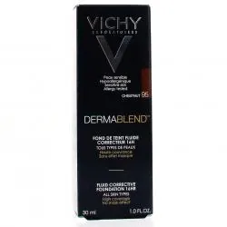 VICHY Dermablend fond de teint fluide correcteur 16h teinte 95 chestnut