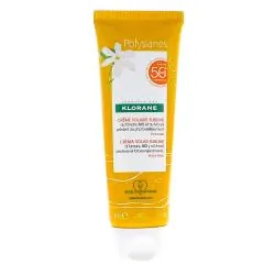 KLORANE Monoï - Crème solaire sublime visage SPF50 tube 50ml