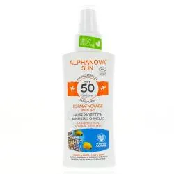 ALPHANOVA Sun Format voyage SPF50 visage et corps spray 90g