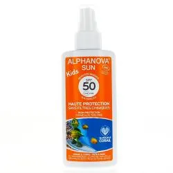 ALPHANOVA Sun Protection solaire enfant SPF 50 haute  spray 125g