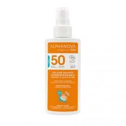 ALPHANOVA Sun Protection solaire enfant SPF 50 haute spray 125g