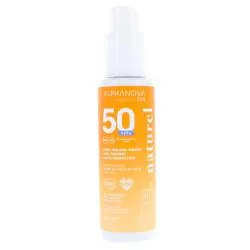 ALPHANOVA Organic Sun - Protection solaire enfant SPF 50 haute spray 125g