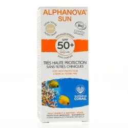 ALPHANOVA Sun Crème teintée claire SPF 50+ peaux sensibles et réactives visage tube 50g