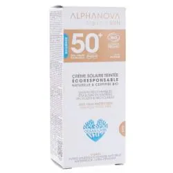ALPHANOVA Sun Crème teintée nude SPF 50+ peaux sensibles et réactives visage tube 50g