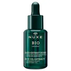 NUXE bio huile nuit fondamentale nutri-régénérante flacon 30ml