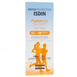 ISDIN Fotoprotector fusion gel SPF50+ sport peau humide flacon 100ml