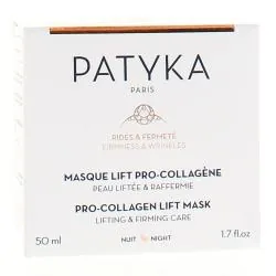 PATYKE Rides & fermeté - Masque lift pro-collagène nuit pot 50ml
